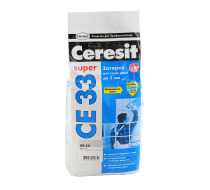Затирка Ceresit СЕ 33 S 2-5 04-серебристо-серый 2кг